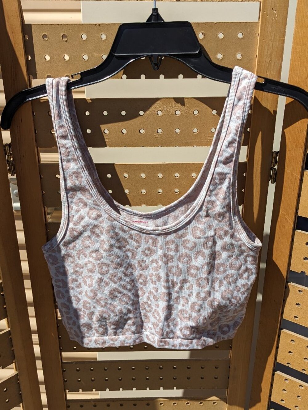 **Moving Sale** NOBO Animal Print Crop Top Sz L *Fundraiser Item*